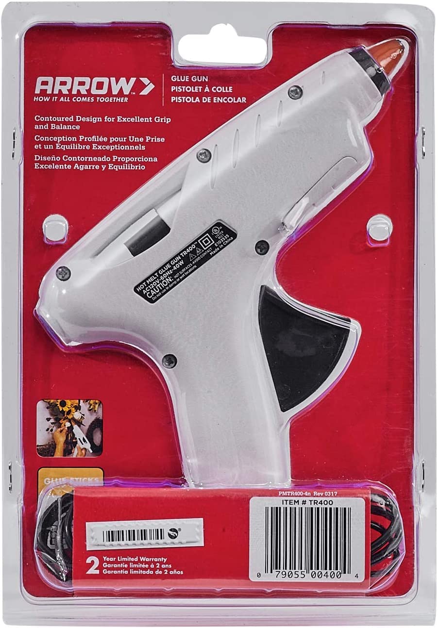 Arrow TR400 Hot Melt Glue Gun - Durable & Safe -8