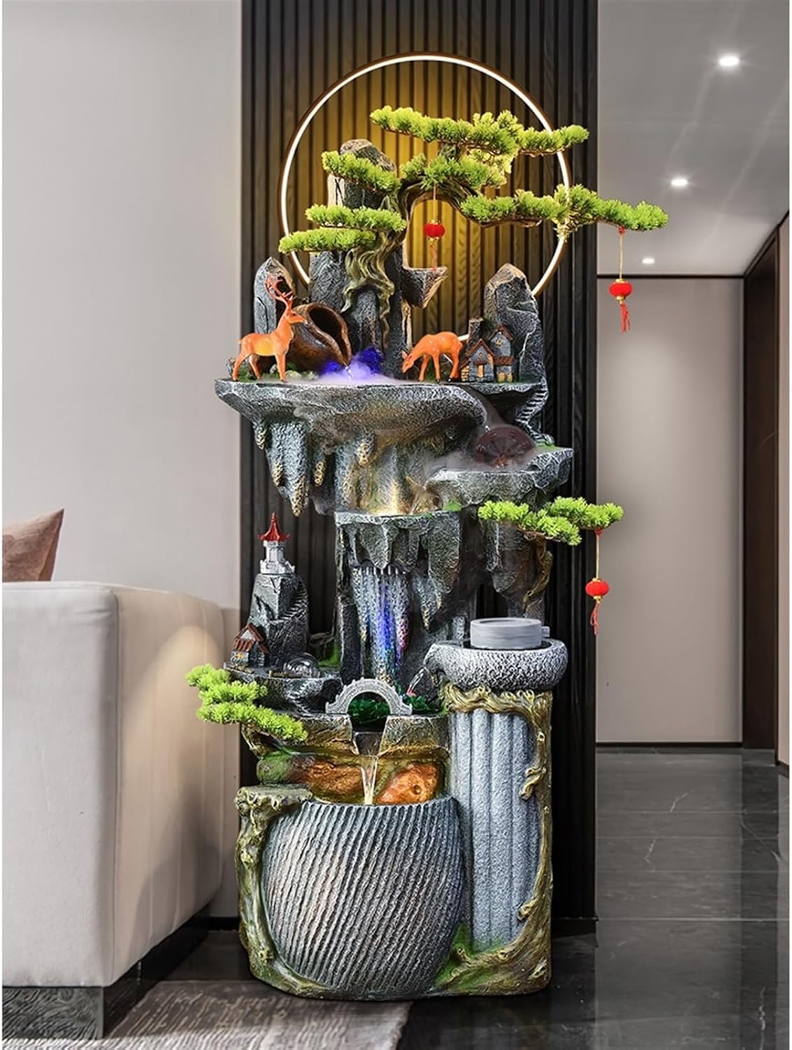 端渓・葉脈文天成硯】◇金線・冰紋の紫黒美石◇唐木共箱◇約5.2吋◇老