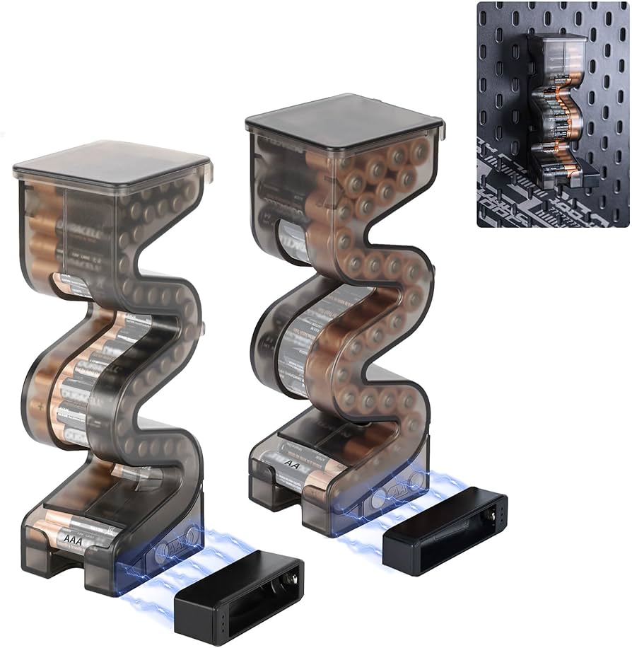 Amazon | KIWIFOTOS 大容量 電池ケース セット 電池ホルダー 単3形