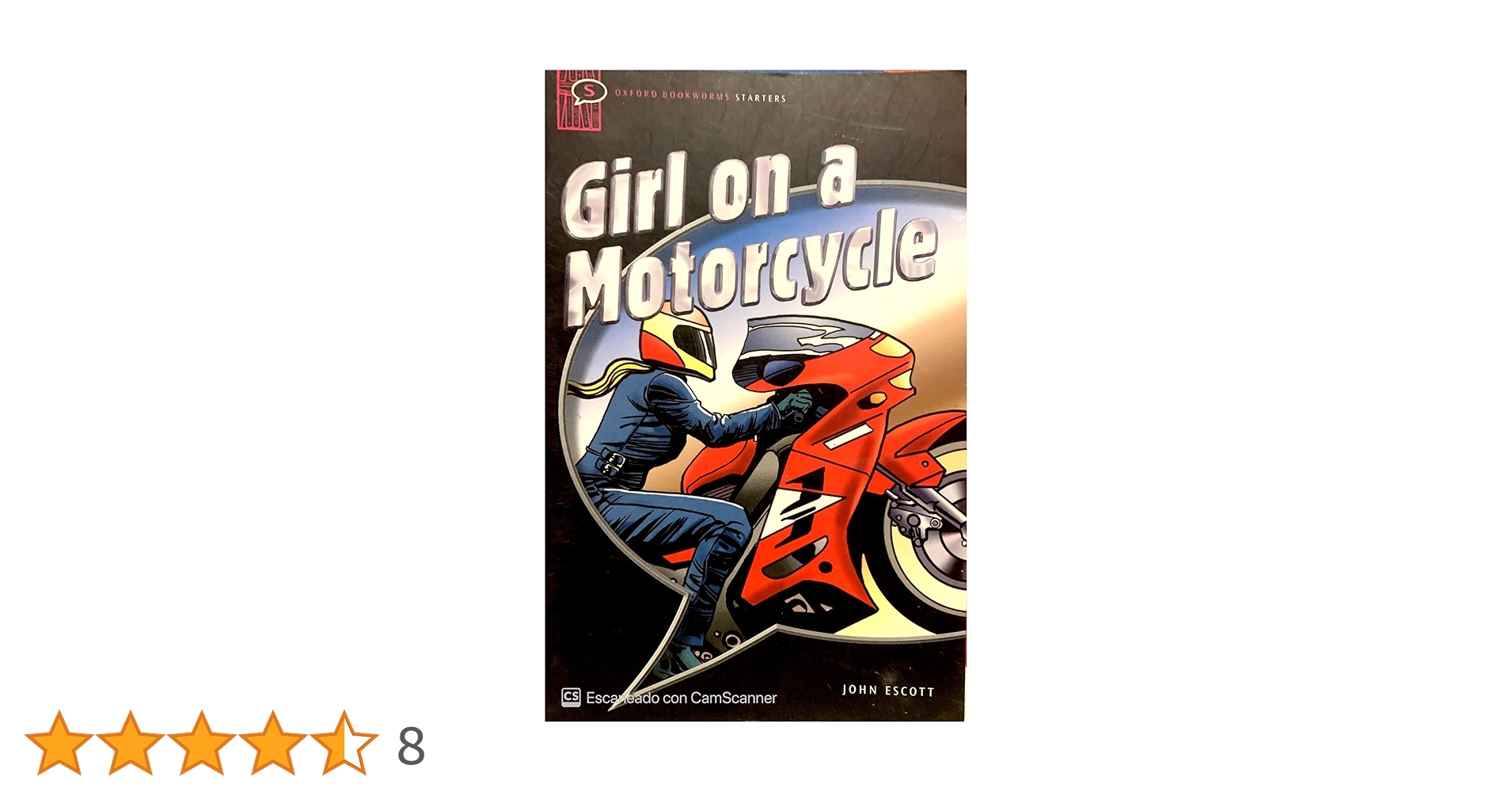 マチス　洋書 Amazon | Girl on a Motorcycle (Oxford Bookworms Starters S