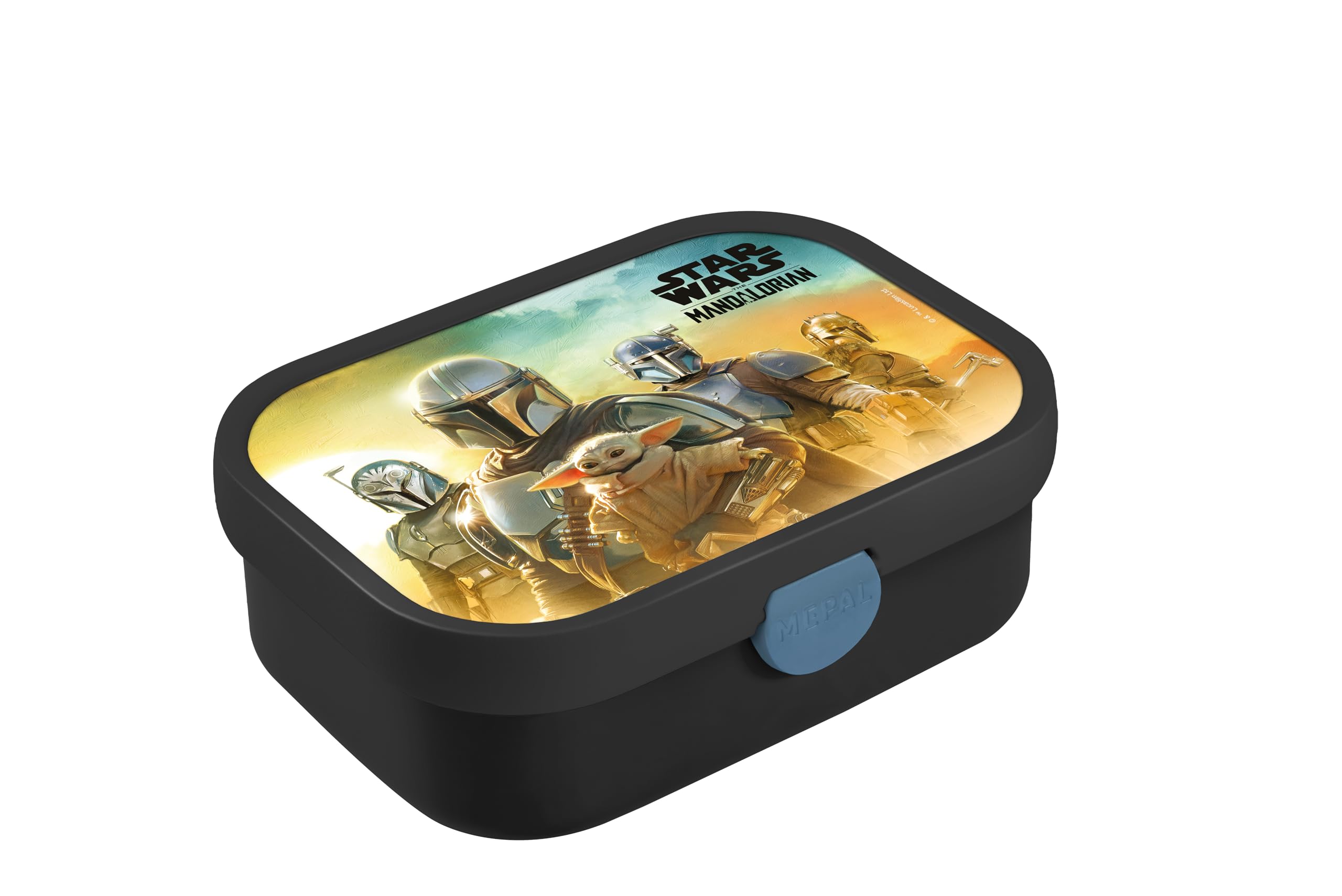 Mepal - Lunch Box Campus - Bento Box for Children - with Bento Compartment & Fork - with Clip Closure - Dishwasher Safe & BPA-Free - 750 ml - Star Wars