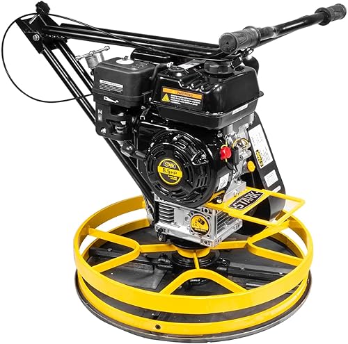 Miniatura 5 de Stark USA 6.5HP Walk-Behind Paleta de cemento 22" Hoja de bandeja flotante 196cc Gas-Powered Smooth Concrete Surface Finisher