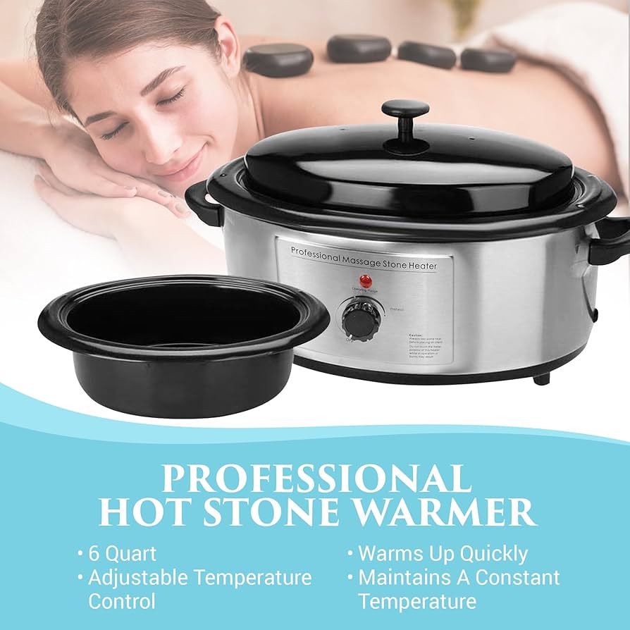 Amazon.com: NRG Professional Hot Stone Warmer for Massage Therapy