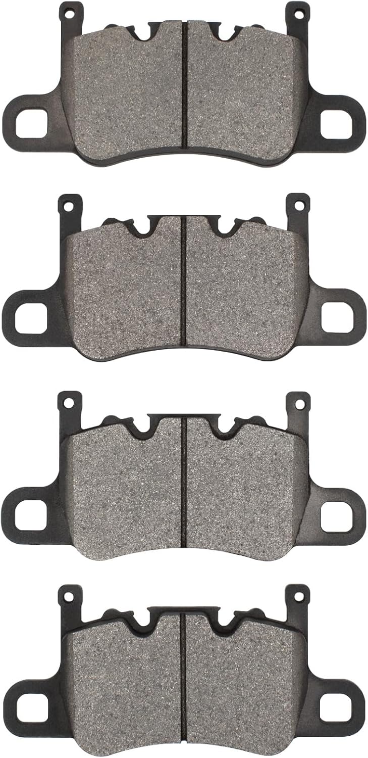 R1 Concepts Rear Optimum Oep Brake Pads For 2019-2021 Porsche Cayenne; 2017-2021 Porsche Panamera |Automotive Replacement Brake Pads