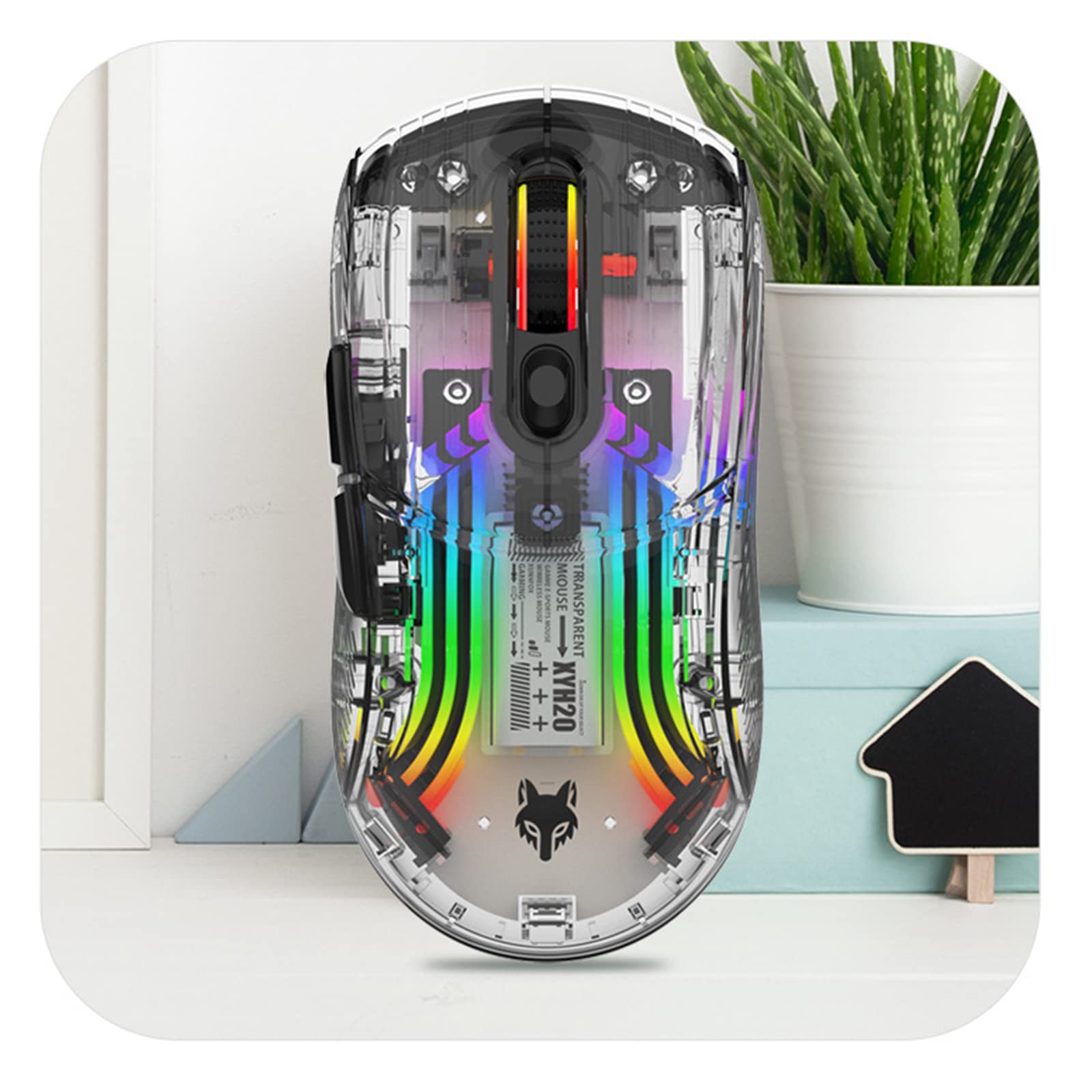 Przewodowa mysz do gier, 6 programowalnych przycisków, podświetlane światło RGB, regulacja 3200 DPI, wygodny uchwyt, ergonomiczne, optyczne myszy do gier, do laptopa, tabletu, komputera