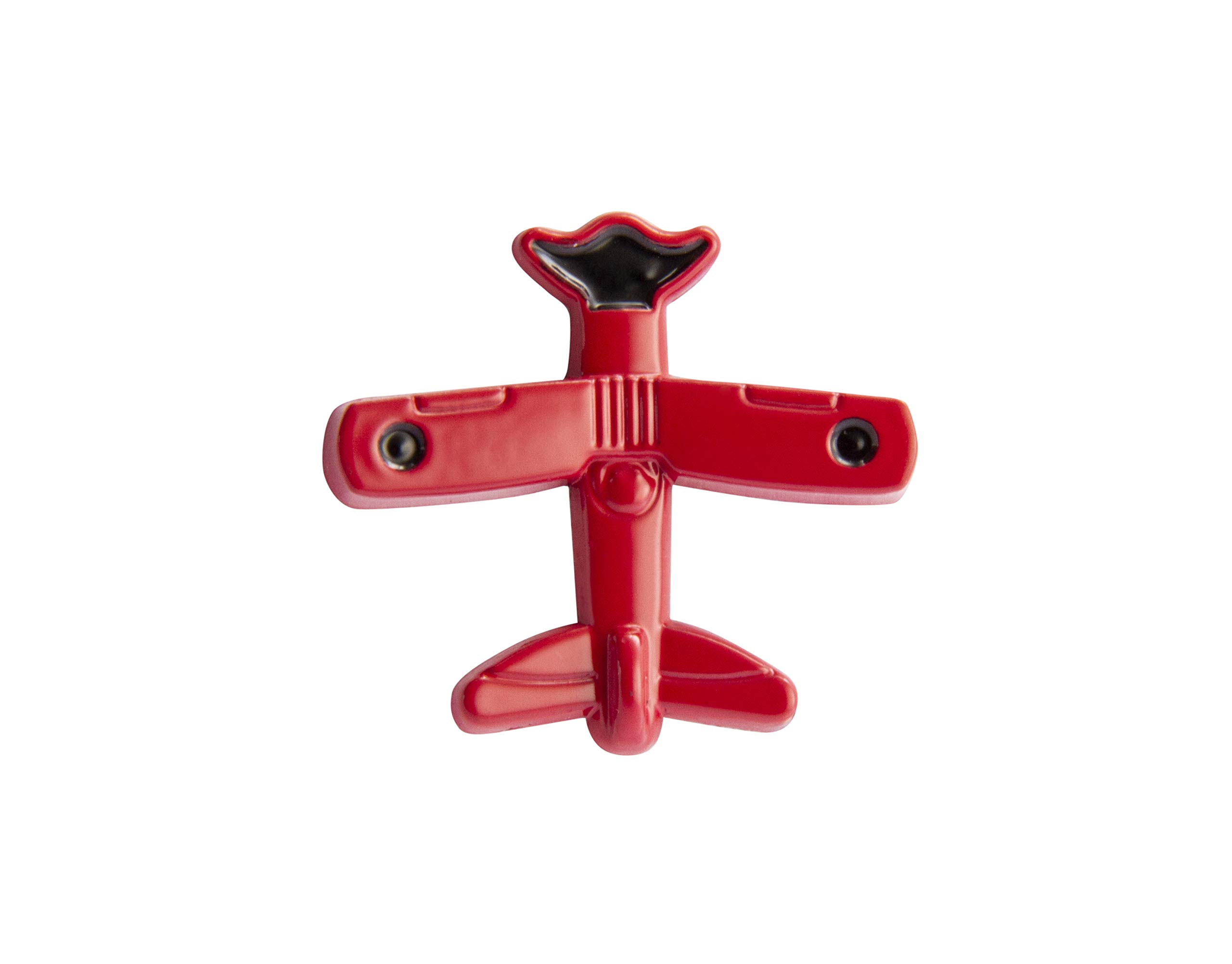 Red Vintage Airplane Lapel Pin Badge Gift Party Shirt Collar,Costume Pin Accessories for Men Brooch, enamel-image-24