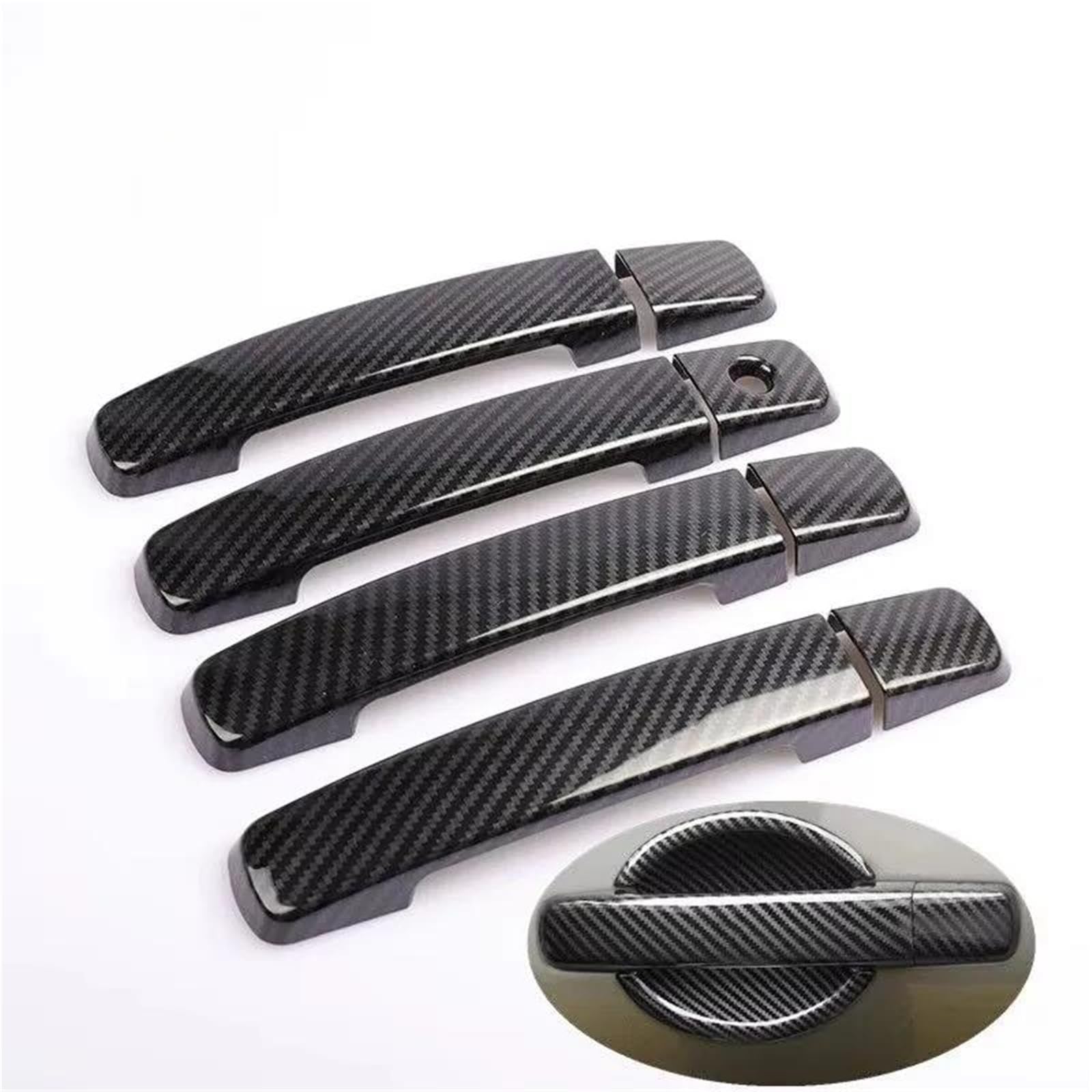 Trfbd Style 3 For Nissan For Qashqai J10 2007-2011 Door Handle Cover Trims Door Bowl Frame Sticker Car Accessories Handle Part(Style 3)