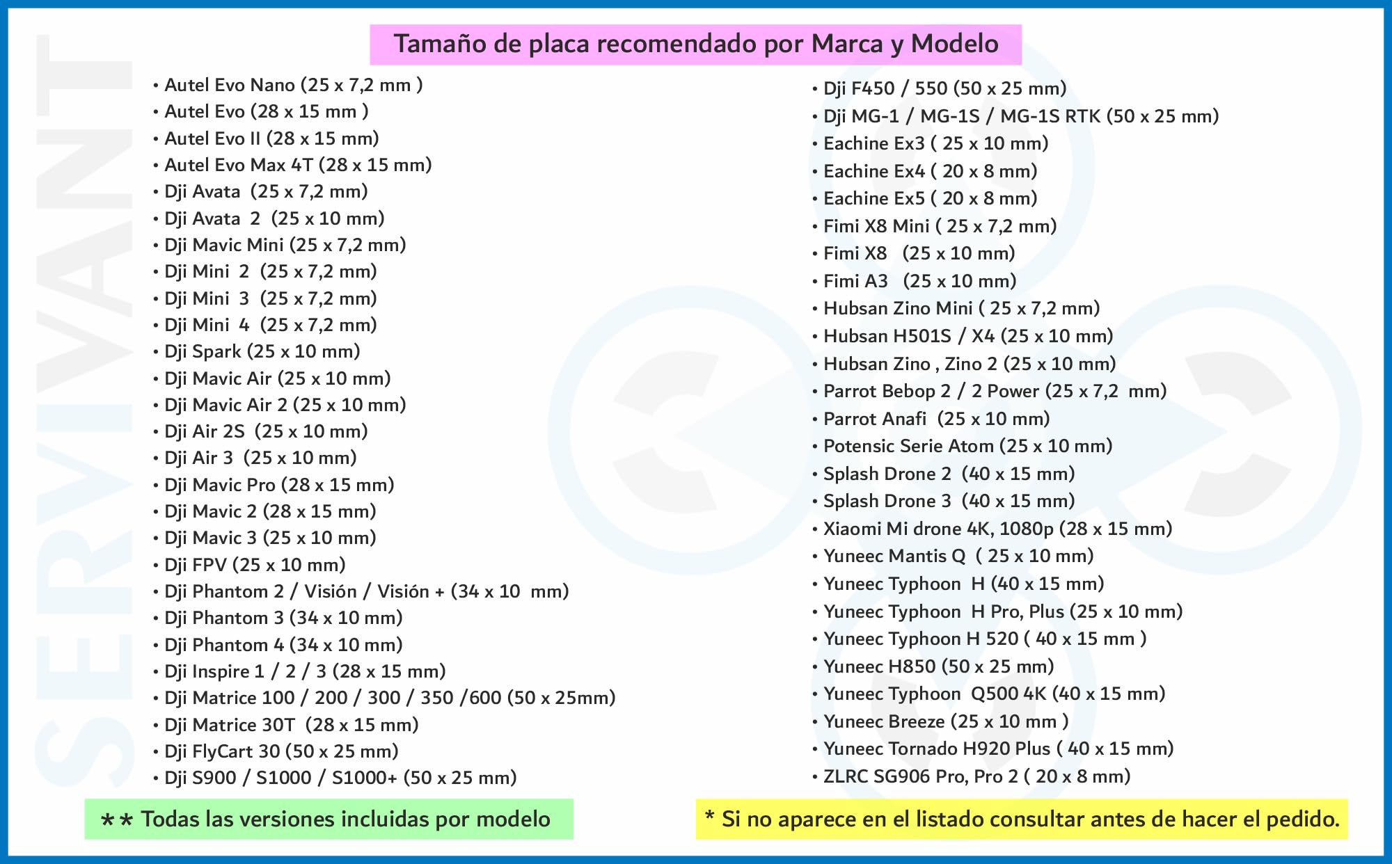 ● Pack 2 Uds. ● Placa Identificativa para Drones ● Placas para Dron CUMPLEN normativa AESA ● Tamaño Personalizados para Todos los Modelos de drone (Kit 2 Placas 3 Lineas) - Aluminio — view 7