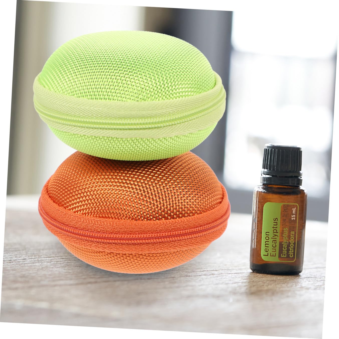 FRCOLOR 10 STK Aufbewahrungstasche Für Flaschen Mit Ätherischen Ölen Aufbewahrung Ätherischer Öle Organisator Für Ätherische Öle Tragbarer Flaschenhalter Lagerung Reisen Eva Nagellampe