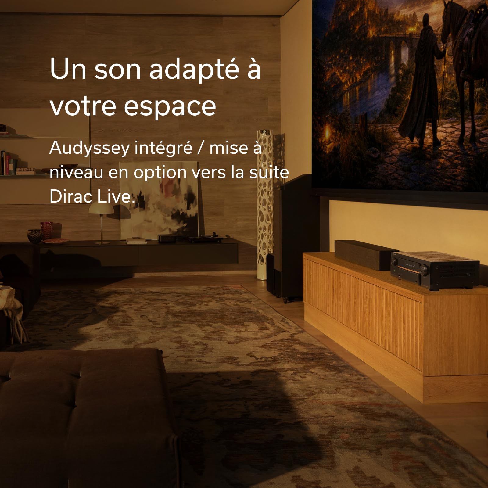 Denon AVC-X3900H Amplificateur Home Cinéma 9.4 Canaux 105W Dolby Atmos DTS:X Auro-3D IMAX Enhanced HDMI 8K HEOS Multiroom Noir