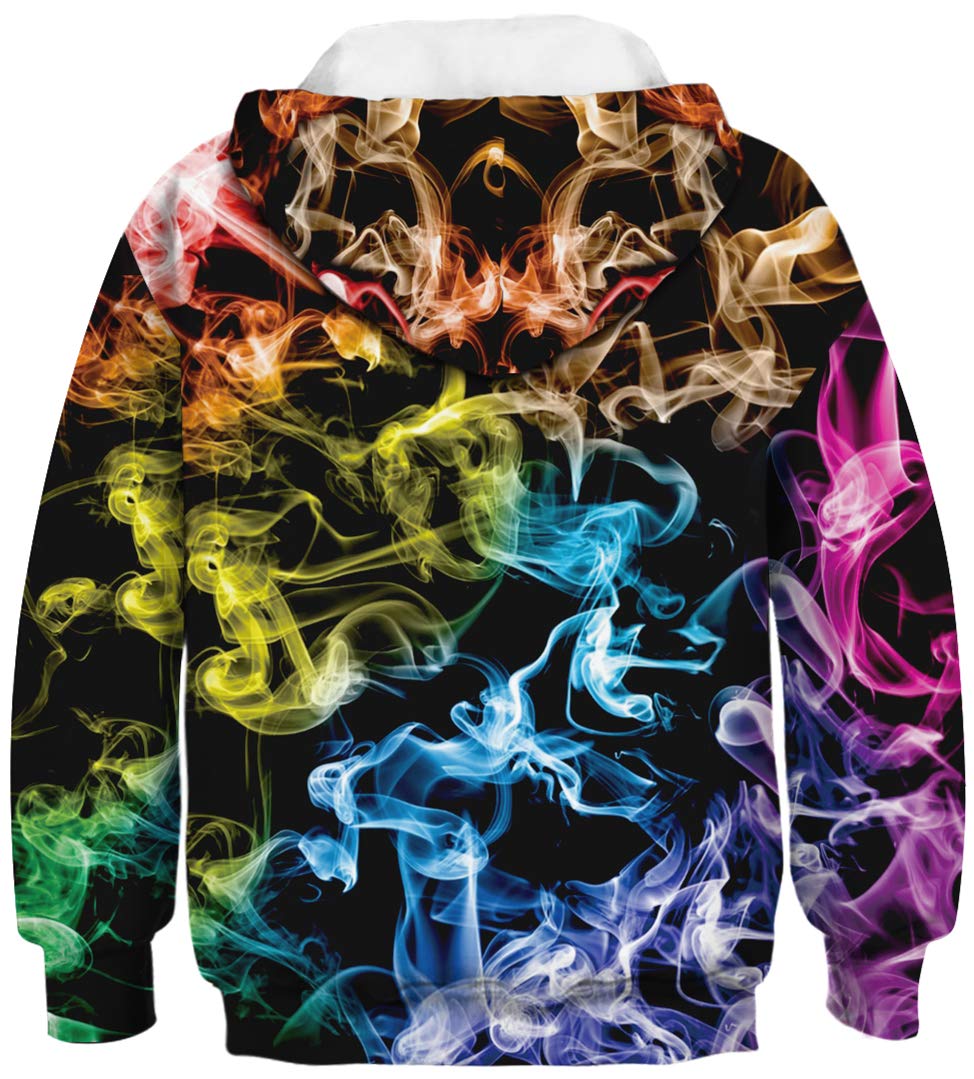 Ocean Plus Bambino Felpa con Cappuccio Manica Lunga Bambini e Ragazzi Stampa Digitale Unisex Poliestere Pullover Sweatshirt