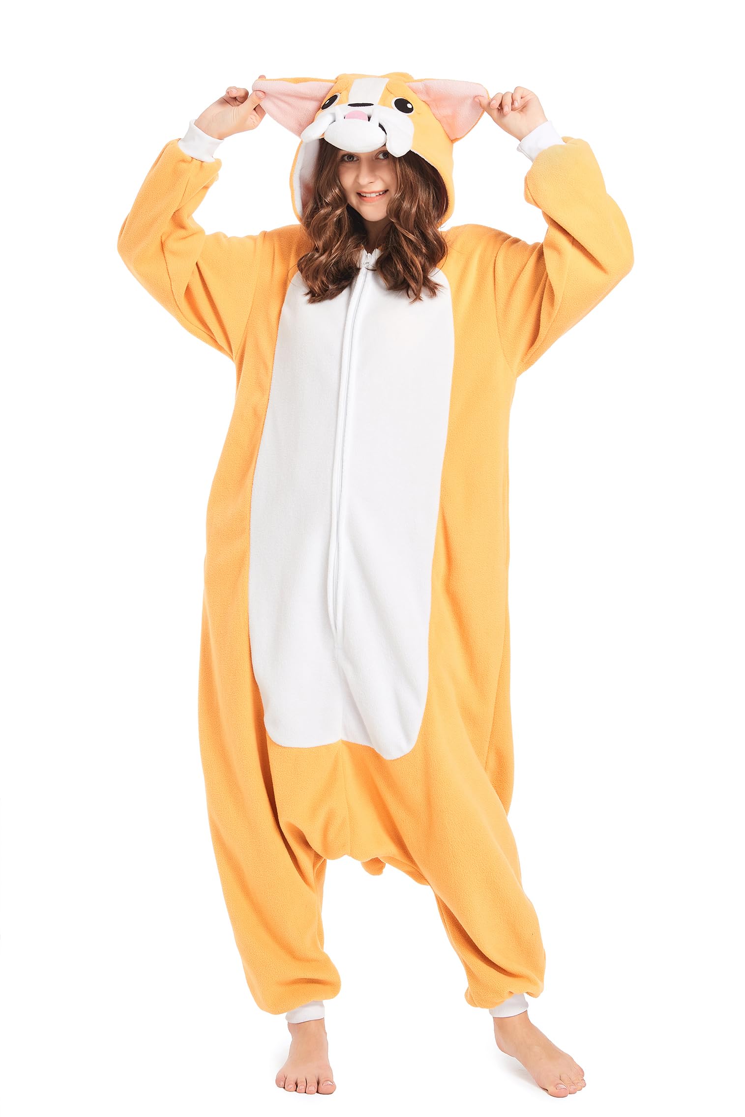 DELEY Unisexe Axolotl Onesie Adulte Déguisement d'halloween Anime Axolotl Cosplay Pyjamas Vêtements de Nuit Chauds Vêtements de Maison