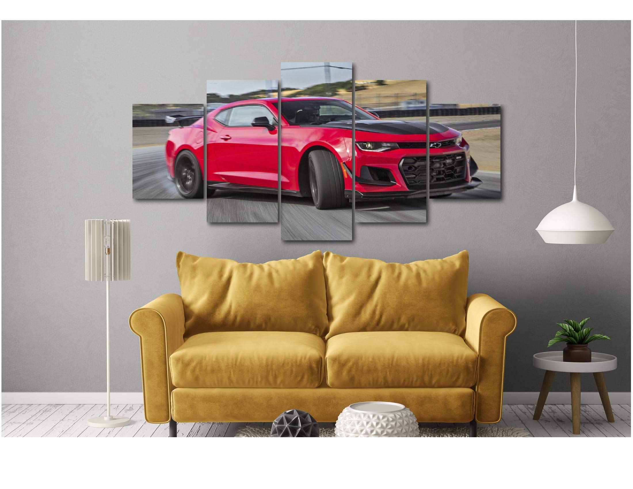 Buy 5 Piece Luxury Canvas Posters of Sports Cars Supercar Exotic Luxury
