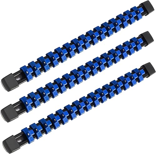 Reniteco Organizador de enchufes de 3 piezas, unidad de 38 pulgadas x 45 clips, soporte de enchufe de ABS resistente con tapas de extremo