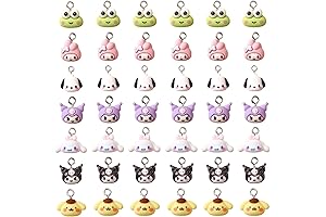 Kawaii Kuromi Charms for Jewelry Making