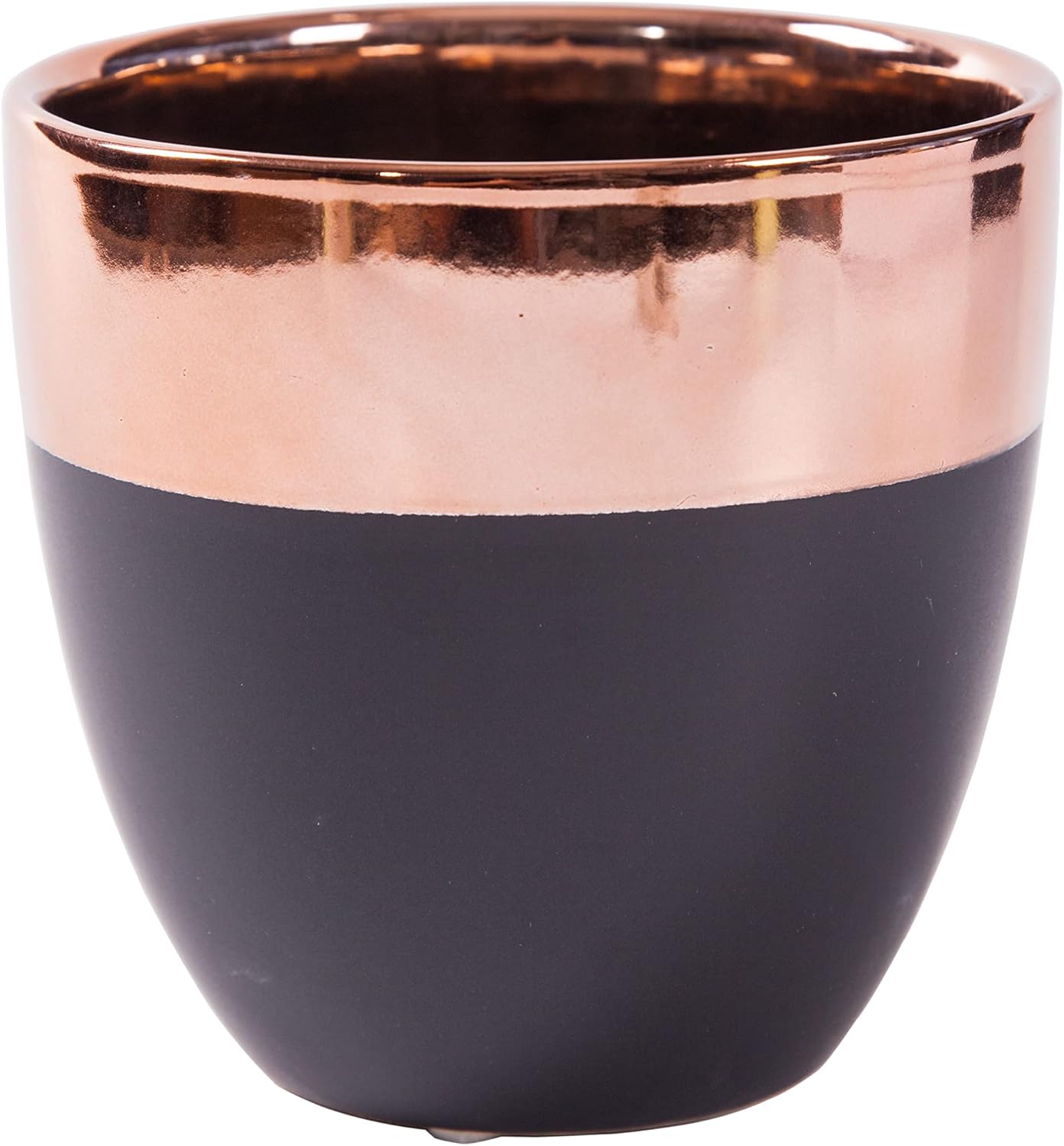 Vaso Per Piante E Fiori Ciotolone In Terracotta Colore Cotto H 10.2 Cm