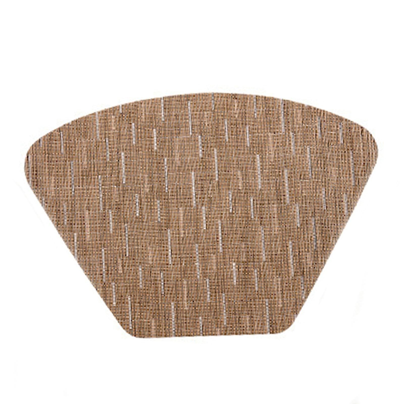 Set de table pour salle à manger chaleureuse Beydodo lot de 6 napperons marron repas de famille