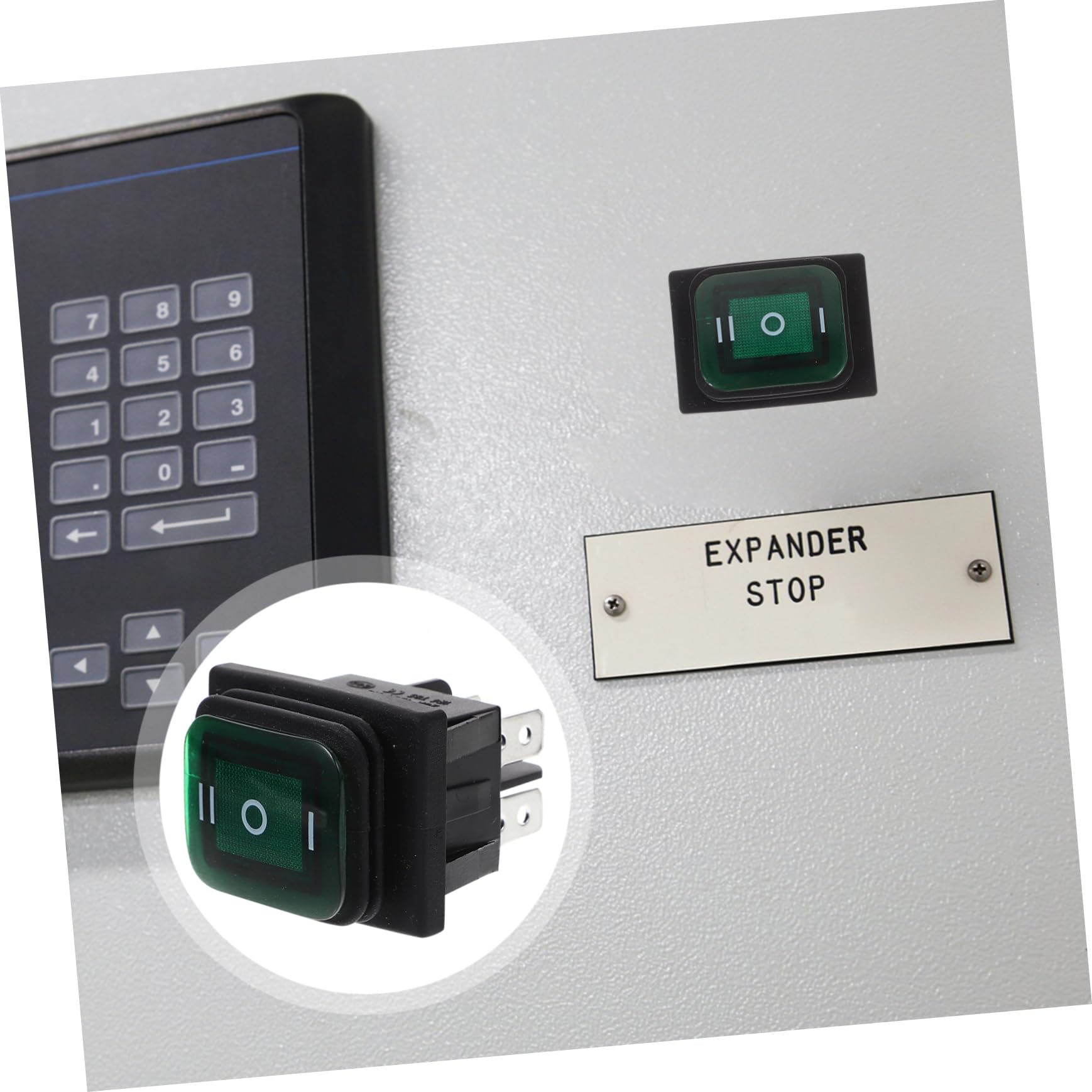 ULTECHNOVO 6 Pin Dc Car Boat ATV Automotive Led Rocker Switch Waterproof Marine Ignition