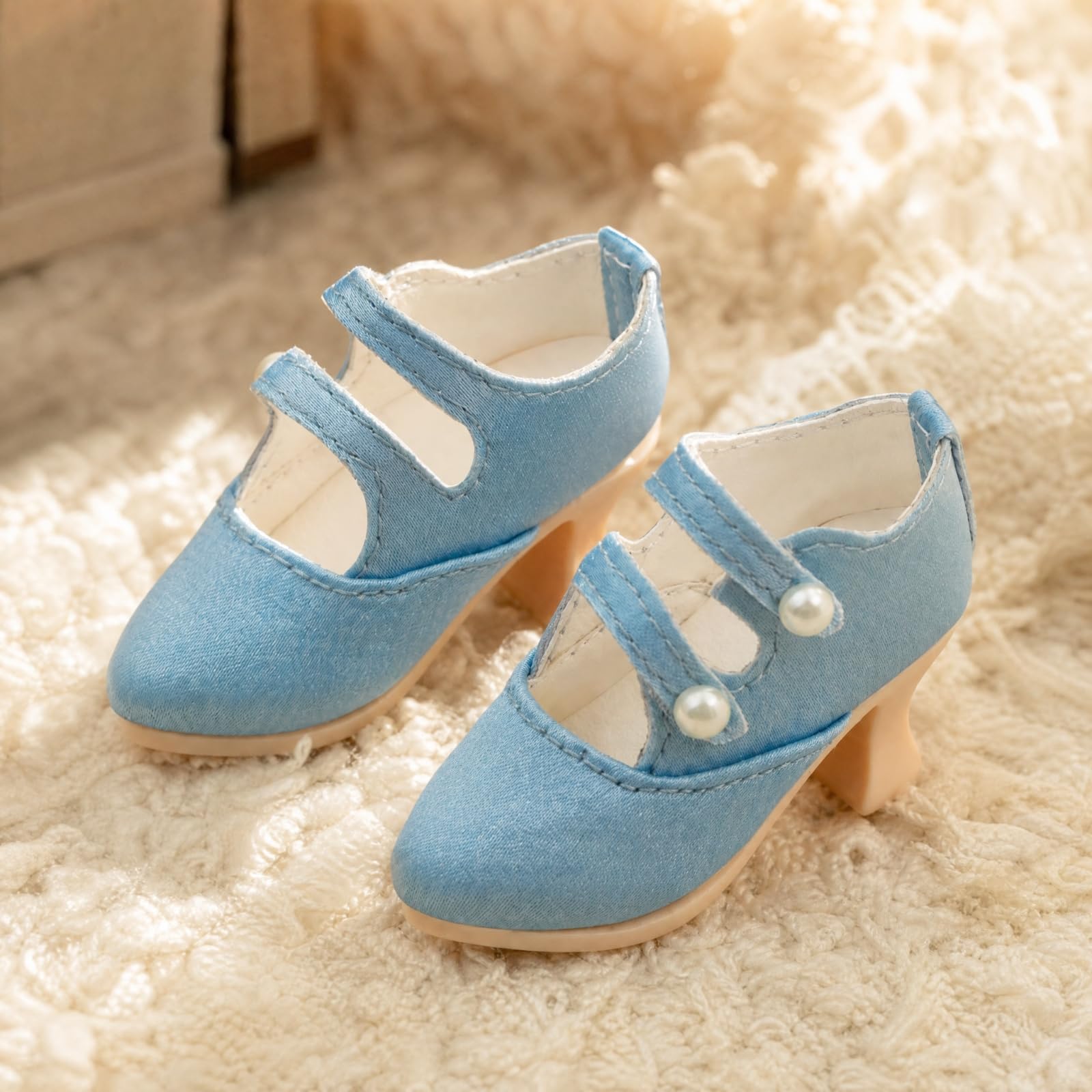 Scarpe Classic Strap Shoes per Bambola BJD 1/4 Eleganti Moda,