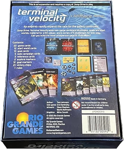 Miniatura 2 de Jump Drive: Expansión de velocidad terminal – Juego de cartas Galaxy Race, una expansión para el juego base Jump Drive – Juego de cartas Galaxy