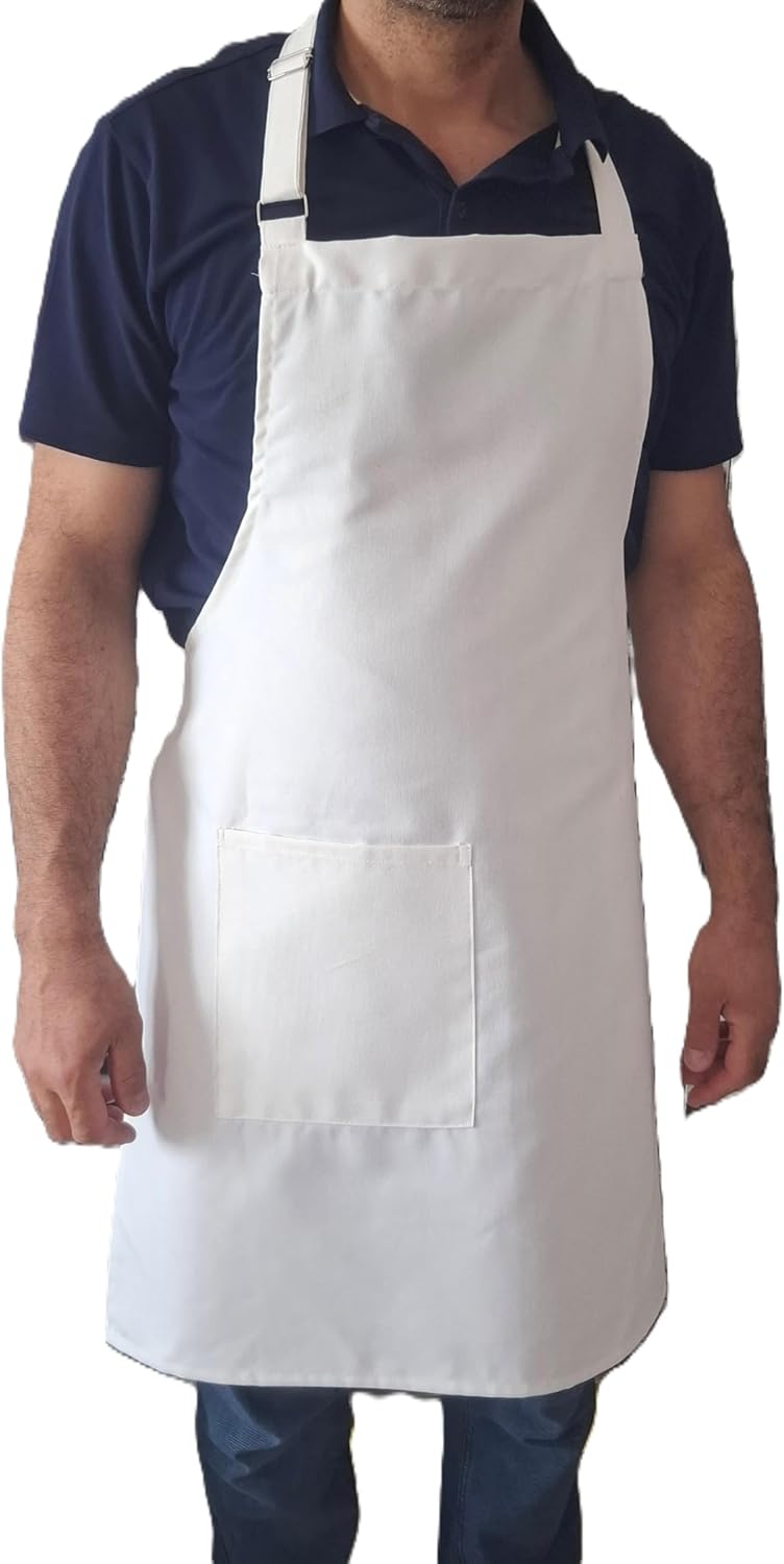 Dery Collection Mutfak Önlüğü, Unisex, Turuncu/Siyah/Mor, Standart, Duck Kumaş, Barista/Kafe/Pastane/Restaurant/Kasap/Kuaför, Sıvı İtici