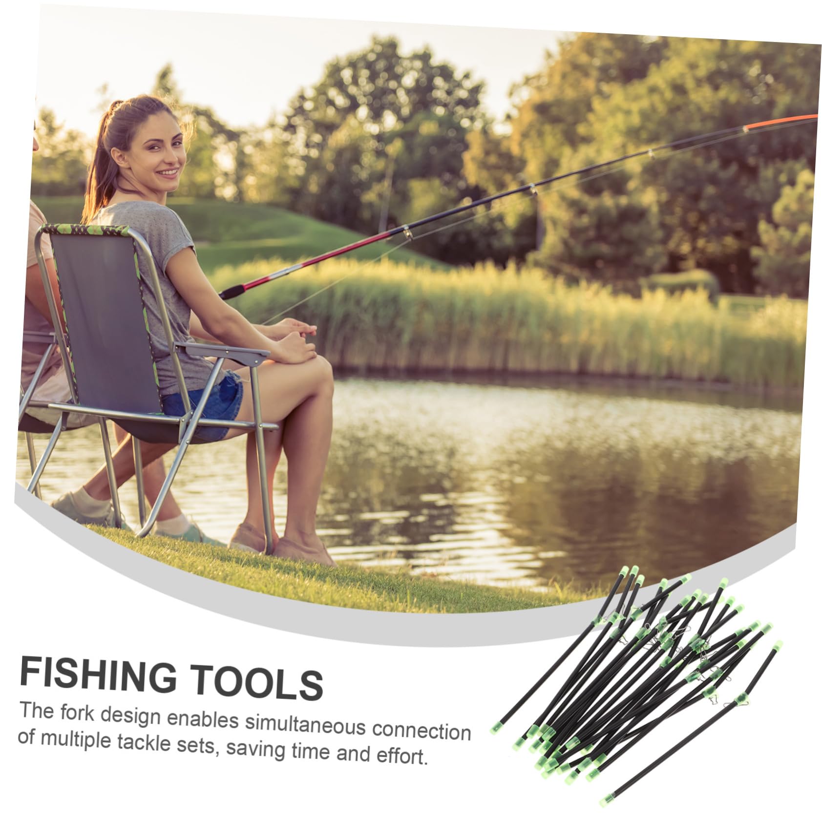 Mipcase 20pcs Fishing Line Spoolers Fly Fishing Accessories Line Winding Device Wire Leader