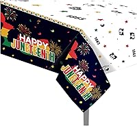 Vista 93 de CC HOME 1 Pack Train Plastic Tablecloth 54 x 87 Inch Long Rectangular Table Cover for Buffet,Birthday Party Holiday Dinner,Picnic or Tablecloth for