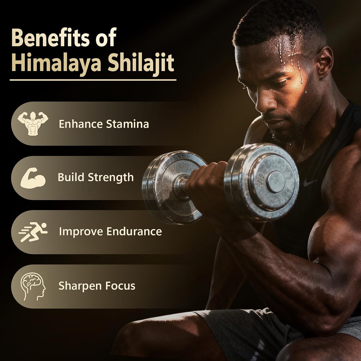 Shilajit for Men & Women - Himalayan Shilajit Gummies & 100% Pure Natural Shilajit Gold Resin - Ashwagandha for Men, Fulvic Acid, 85+ Minerals, Energy & Immune - Supplement 60 Gummies