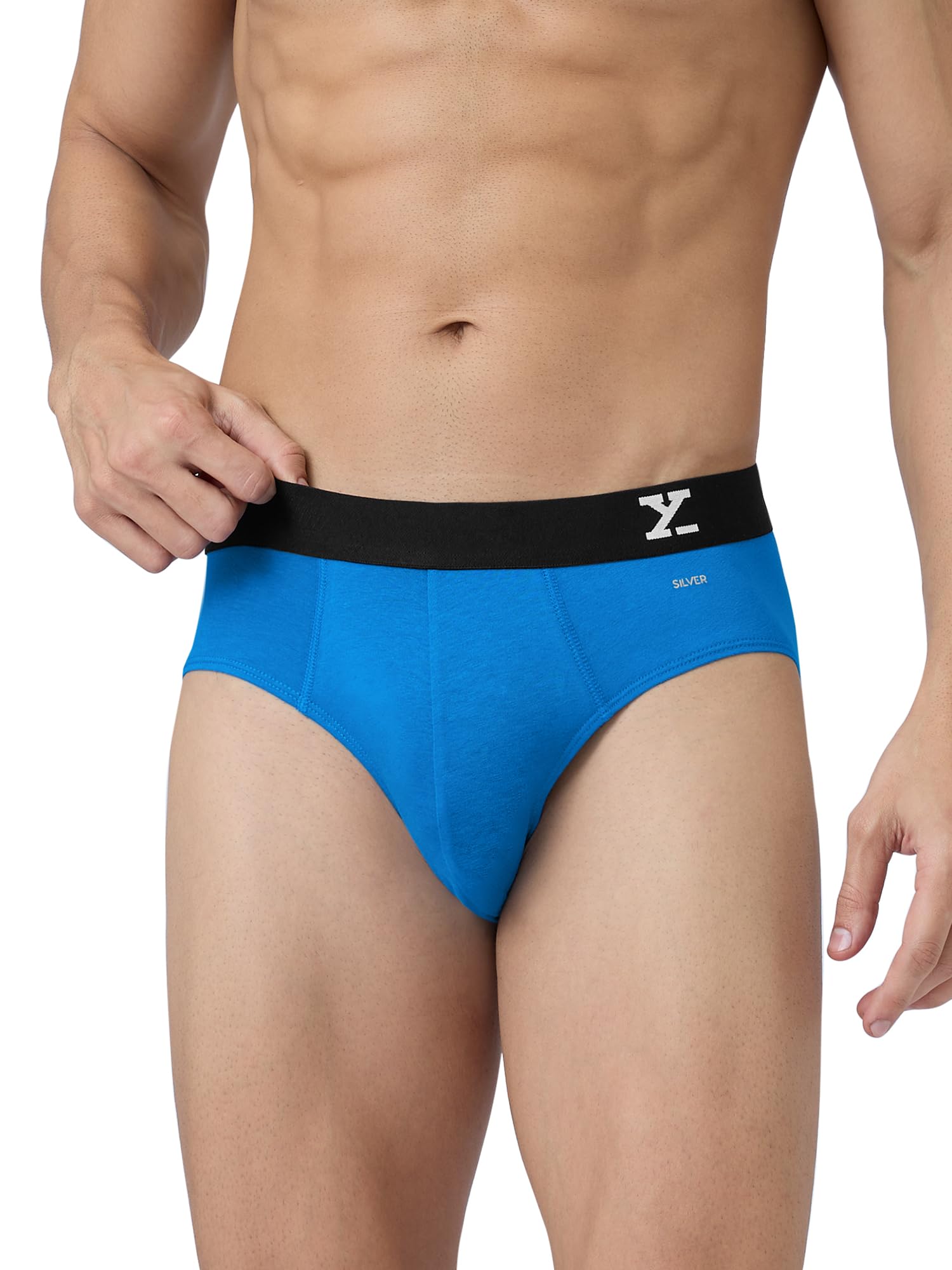 Men's Aero Super Combed Cotton Regular Fit Solid Antibacterial Briefs with No Marks Waistband-image-20
