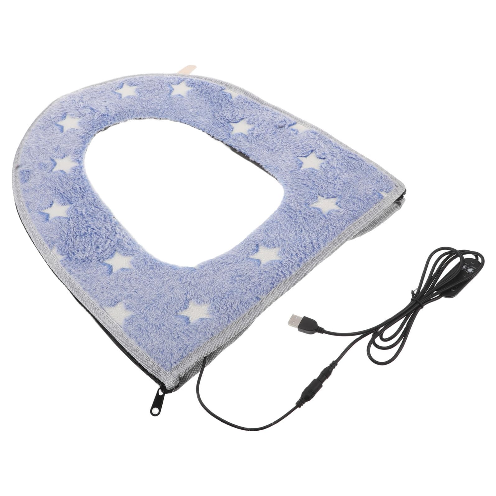 Coussin chauffant de toilette électrique iplusmile lavable pour un bien-être nocturne