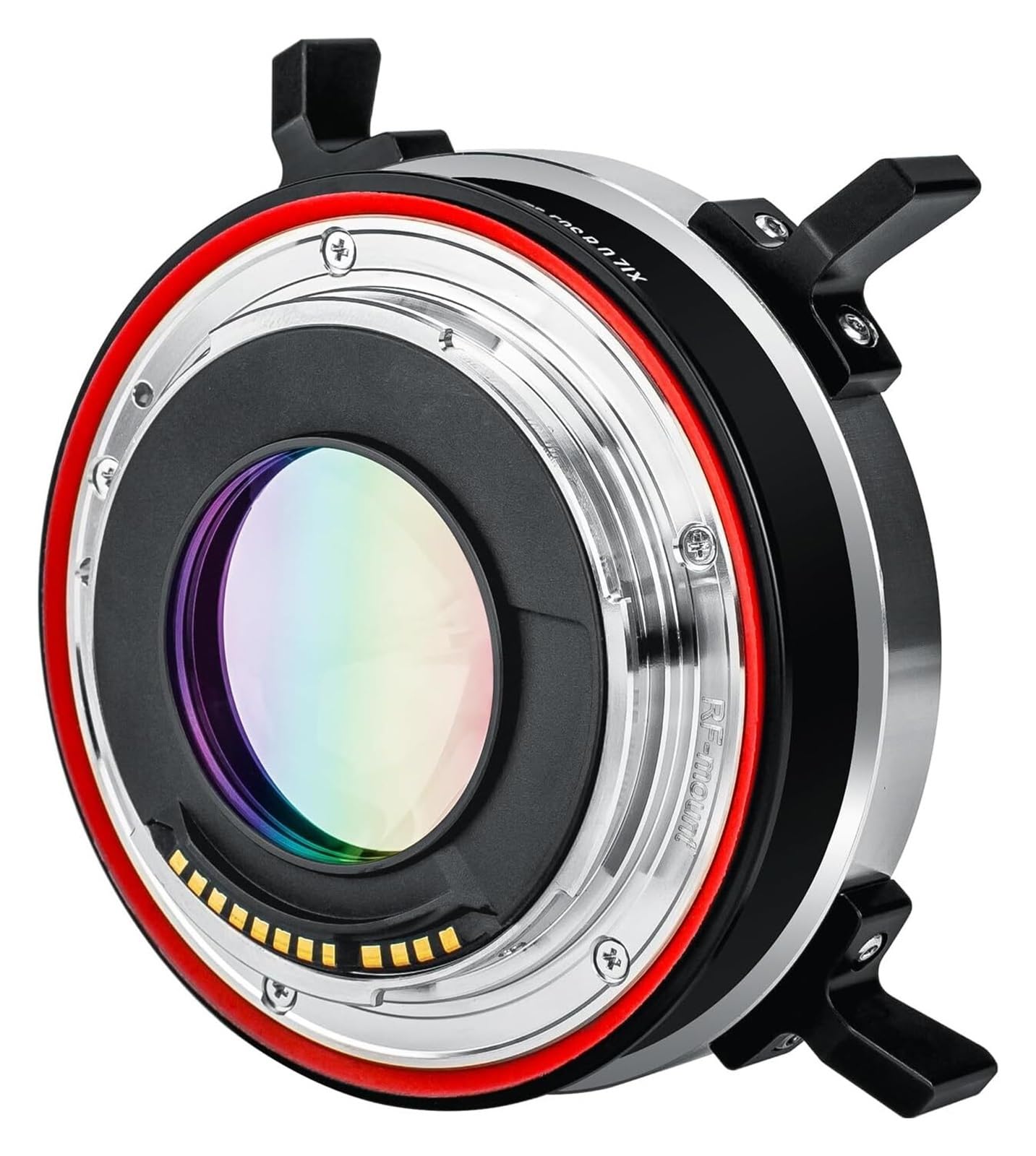 Adattatore for obiettivo Speed ​​Booster AF 0,71x con supporto di blocco, compatibile con fotocamere Canon EF-RF,Camera Lens Adapter