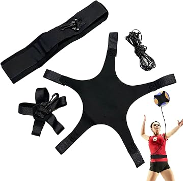 Volleyball Spike Machine, Volleyball Spike Trainer - Volleyball Spike Trainer Aid Volleyball Training Equipment, Volleyball Rebounder Trainer Kit, Solo Practice Trainer for Spikes and Arm |
