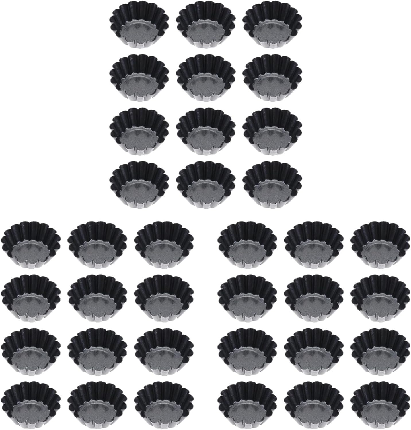 BESTOYARD 36 Pcs Tart Mold Simple Cake Stand