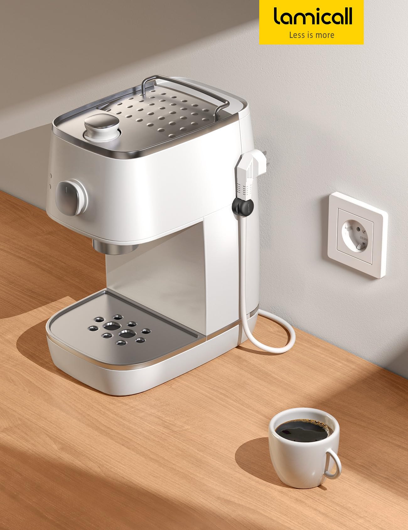 6Pack Rotatable Cord Organizer Spring Cable Clips - Lamicall 1s Lock Cord Holder Desk Phone Charger Cable Management — view 7