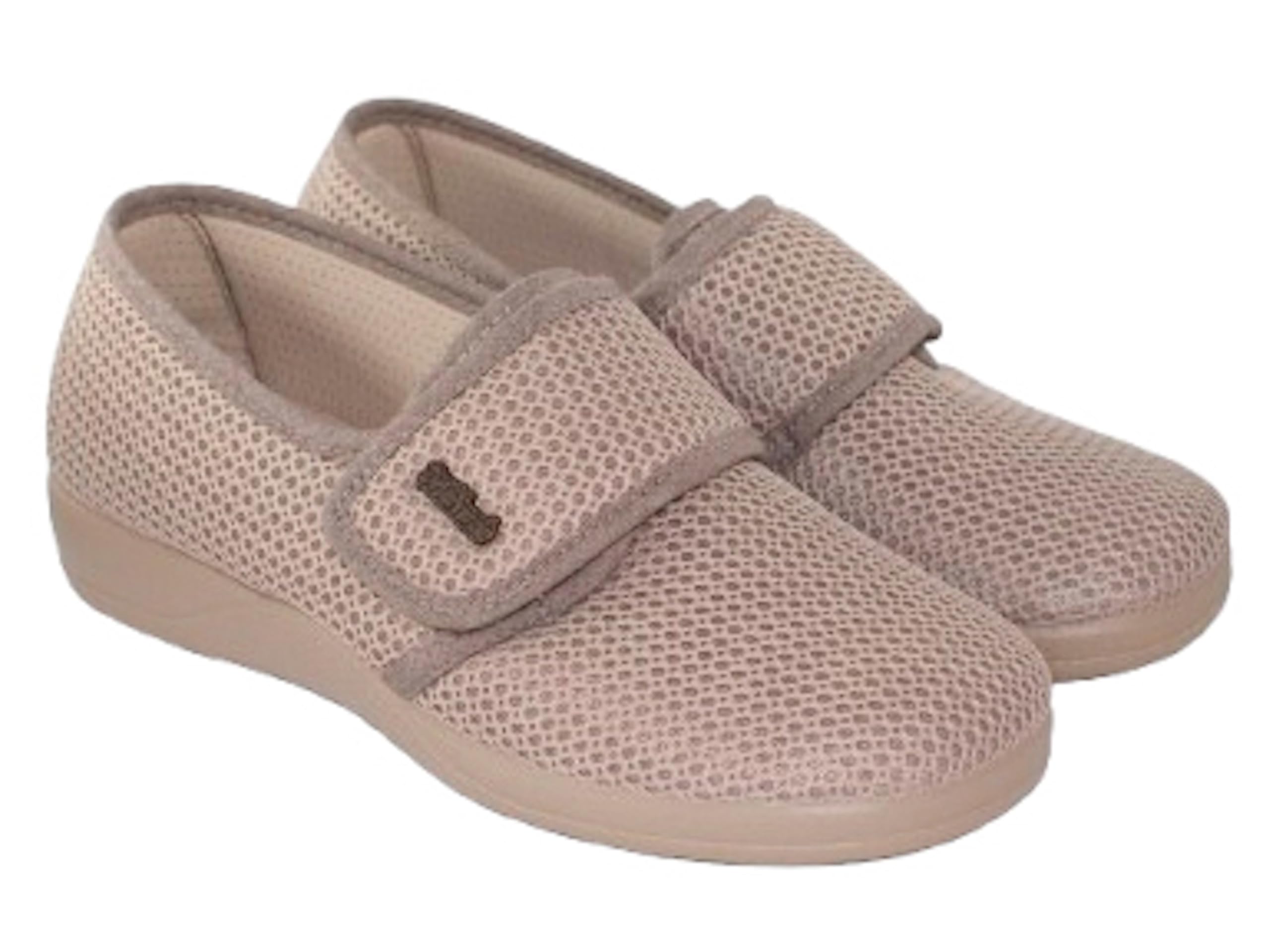DeValverde 1160 Zapatillas Mujer Zapatilla Confort Transpirable de Rejilla Suela Antideslizante de Caucho Natural Fabricadas en España