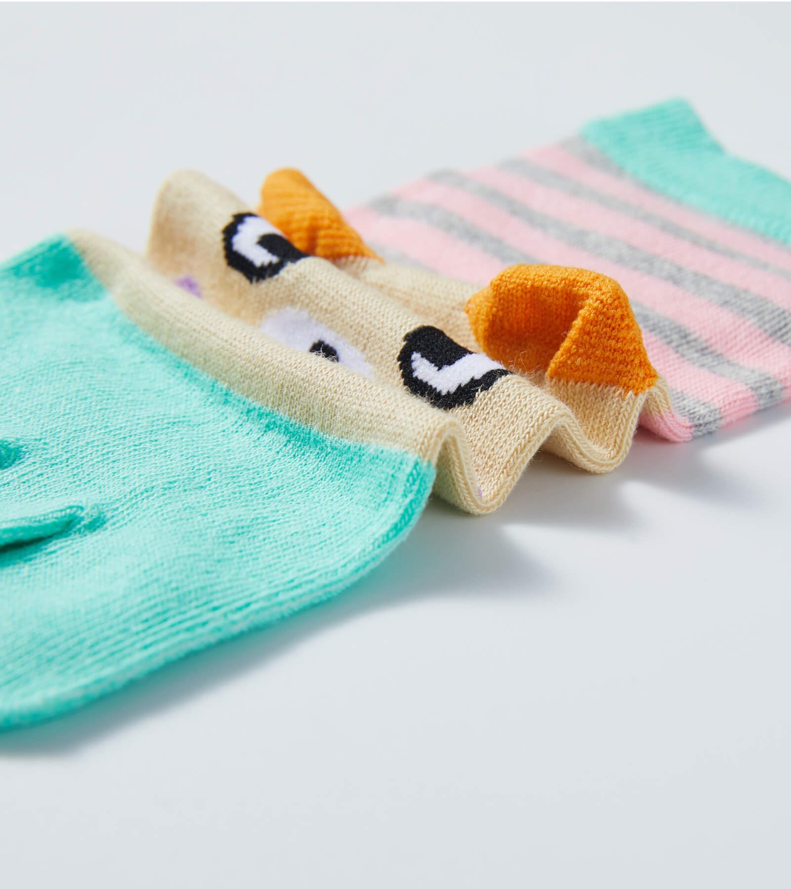 HONOW Women's Low Cut Toe Socks Ankle Cotton Running Socks(Pack of 5/6): Color 10 (Ankle Length)