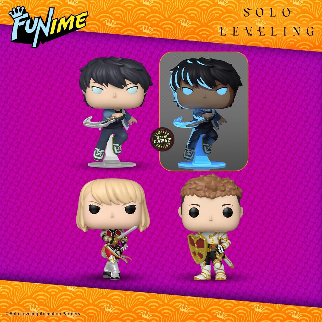 Funko Pop! Animacja: Poziomowanie tylko - Cha Hae-In - Figurka kolekcjonerska z winylu - pomysł na prezent - Oficjalny towar - Zabawki dla dzieci i dorosłych - Anime Fans - Figurka kolekcjonerska