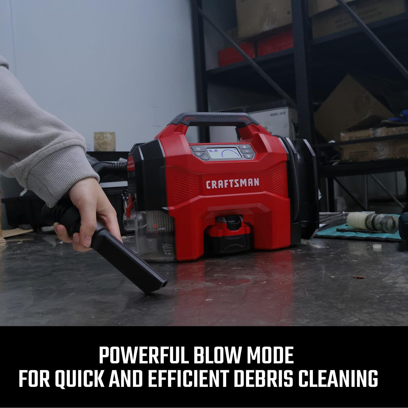 CRAFTSMAN 3-in-1 Inflator Vacuum Blower -5