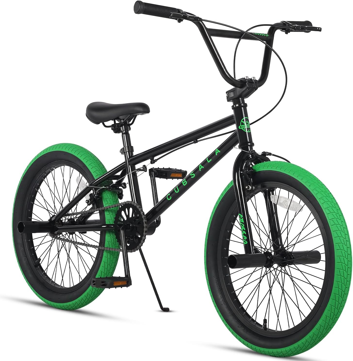 cubsala Freestyle BMX Bike, 18 20 Inch Kids Bicycle for 5-13 Years Old Kids and Beginner Level Rider, Multiple Colors