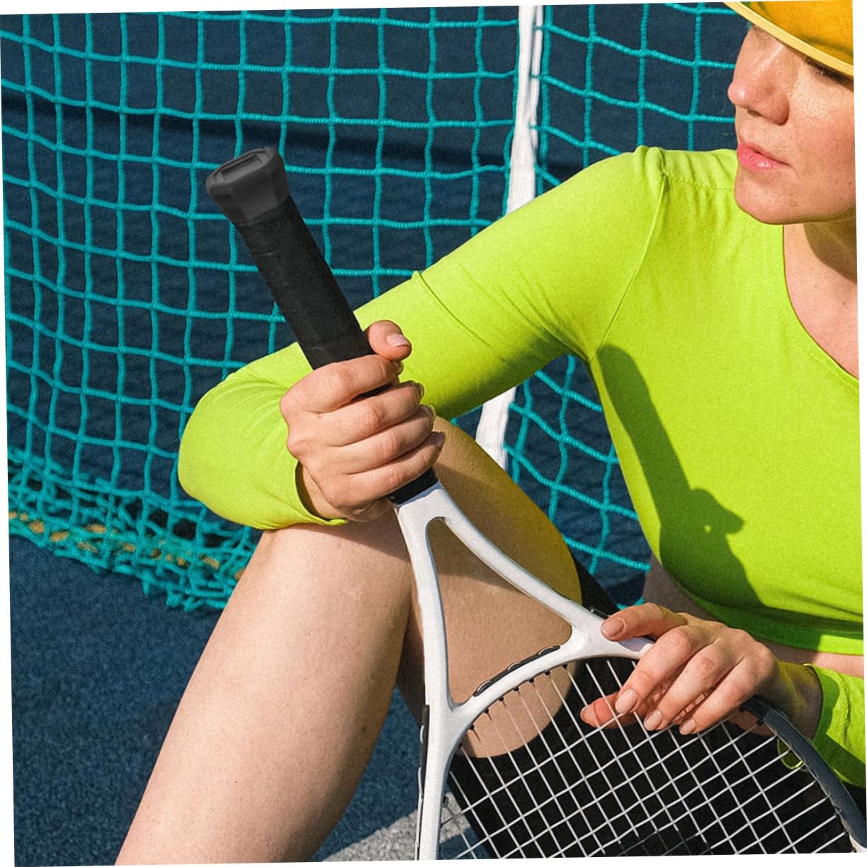 BESPORTBLE 2 Piezas Fundas para Raquetas De Tenis Fundas para Agarre De Raquetas
