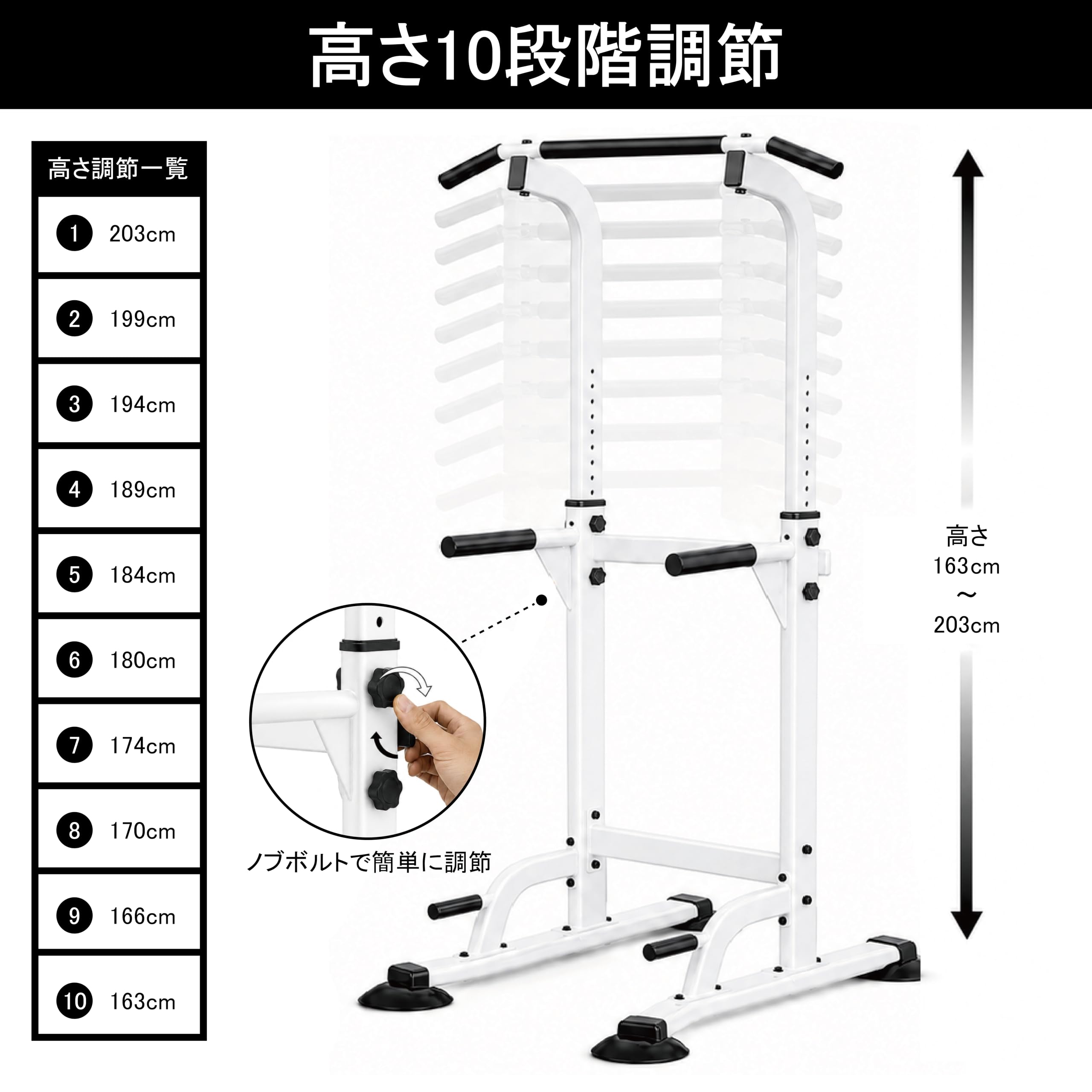 Amazon | 【日本企業】 ぶら下がり健康器 懸垂バー 懸垂マシン
