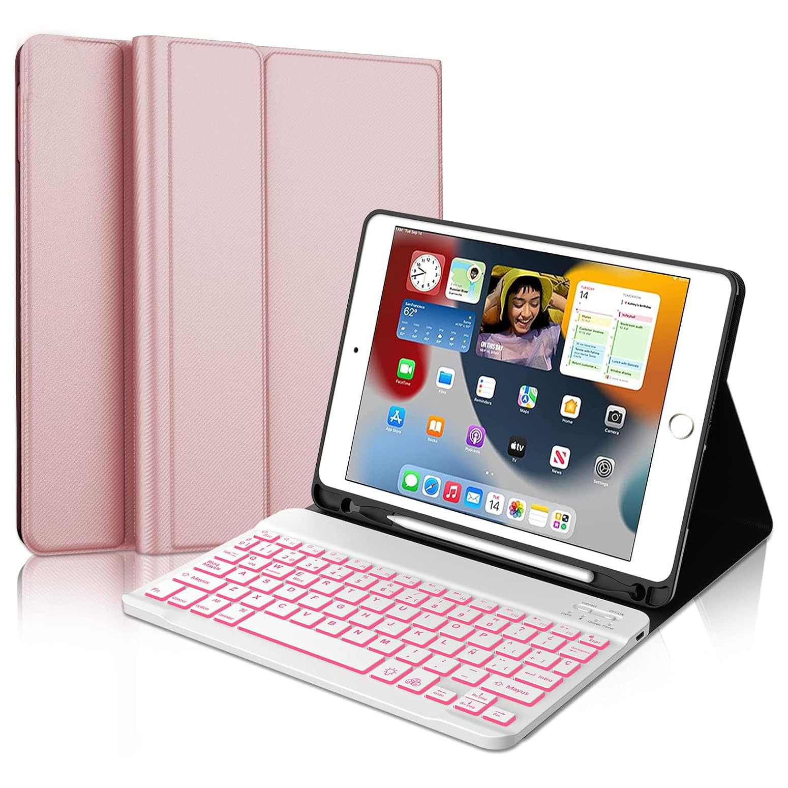 Amazon.co.jp: iPad 第9世代 キーボード 第7世代 第8世代 ケース 10.2 