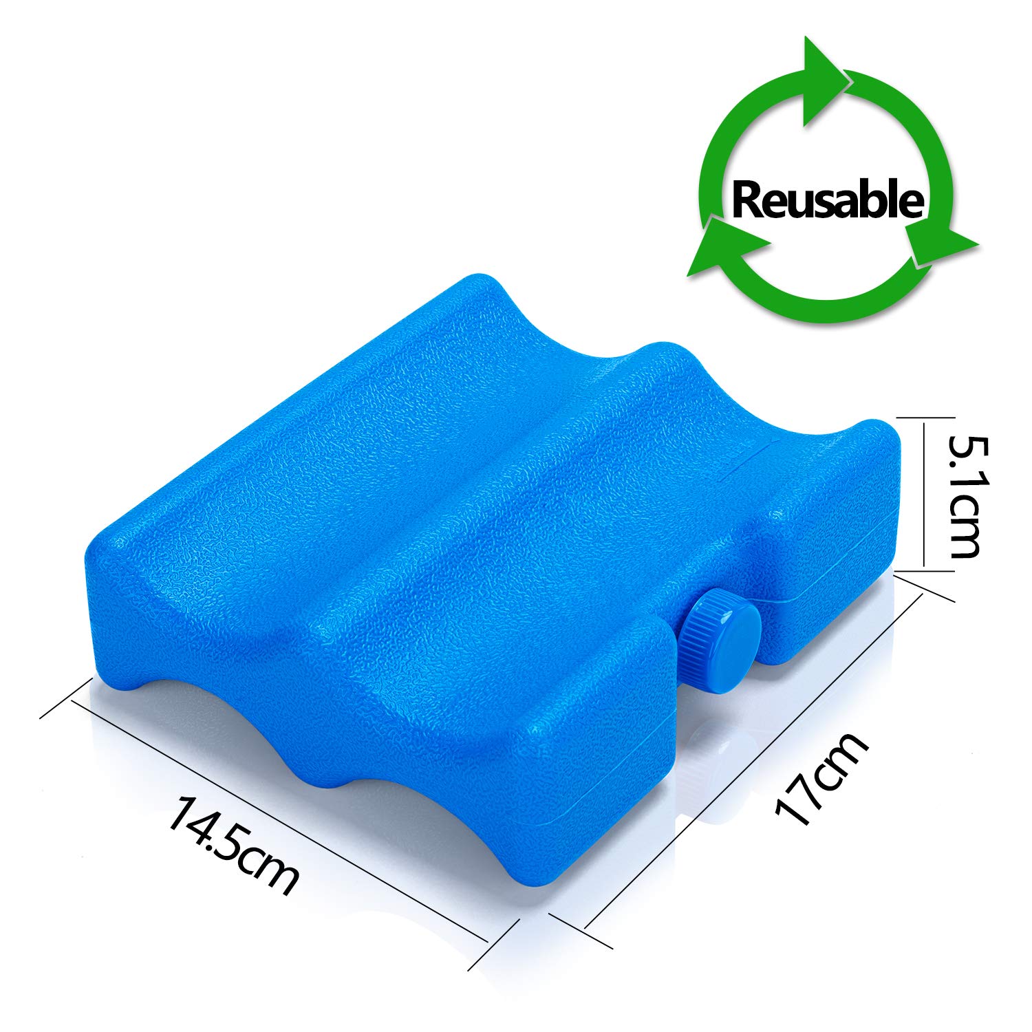 Teamoy Mattonelle Ghiaccio per Biberon, Mattonelle Refrigeranti per Borse Termiche, Borsa Termica Porta Pranzo, Borse Frigo o Borse da picnic