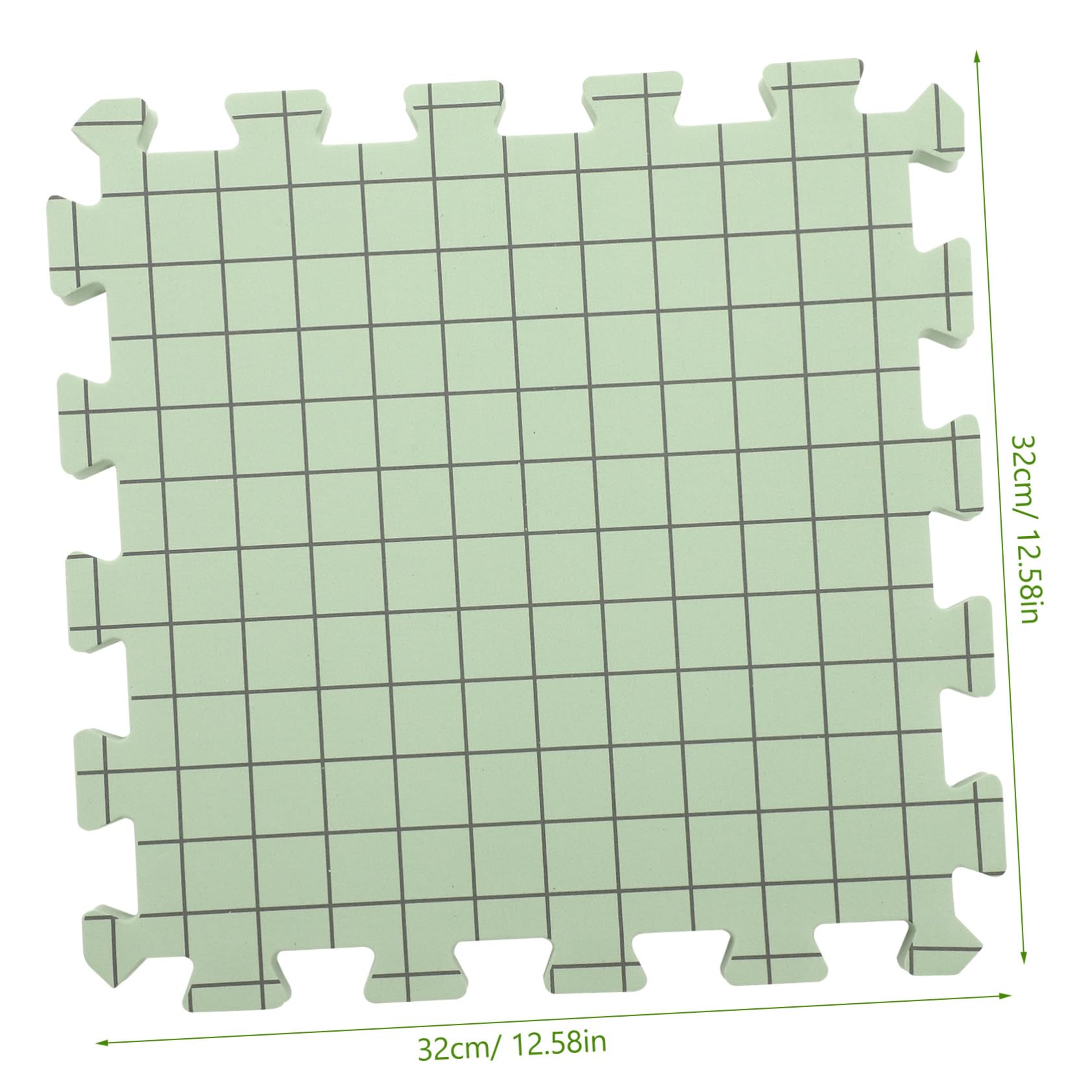 DOITOOL 1Set Crochet Blocking Board Portable Foam Blocking Mats for Knitting Projects Includes Rustless Pins for Secure Fixing Practical Knitting Blocking Mat for Crocheting