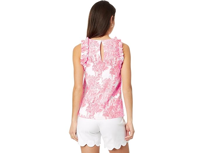 Kailee Sleeveless Ruffle Top - Image 3