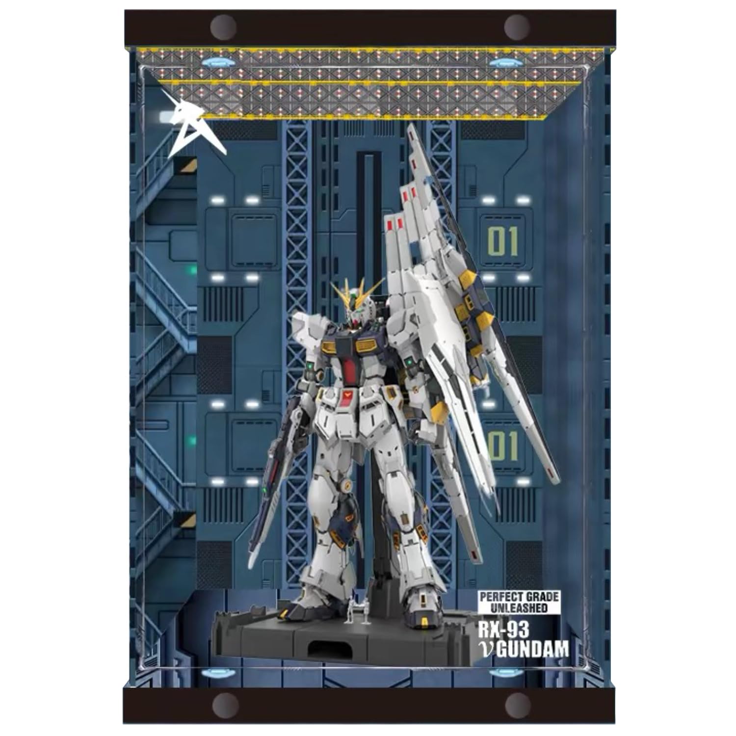 Amazon.co.jp: ニューガンダム pg unleashed プラモデル 専用 アクリル