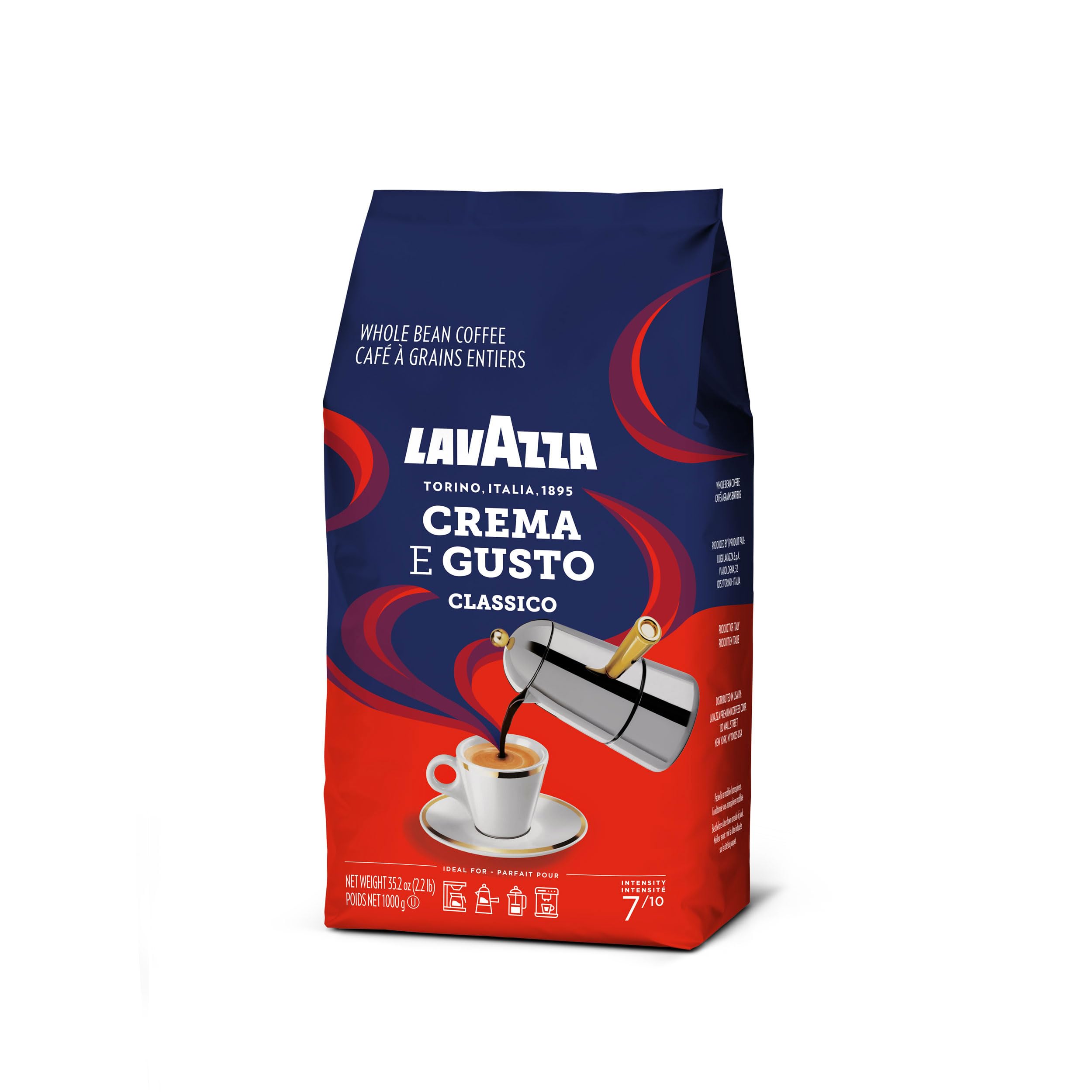 Lavazza Crema e Gusto Classico - caffè in grani - 1 chilo