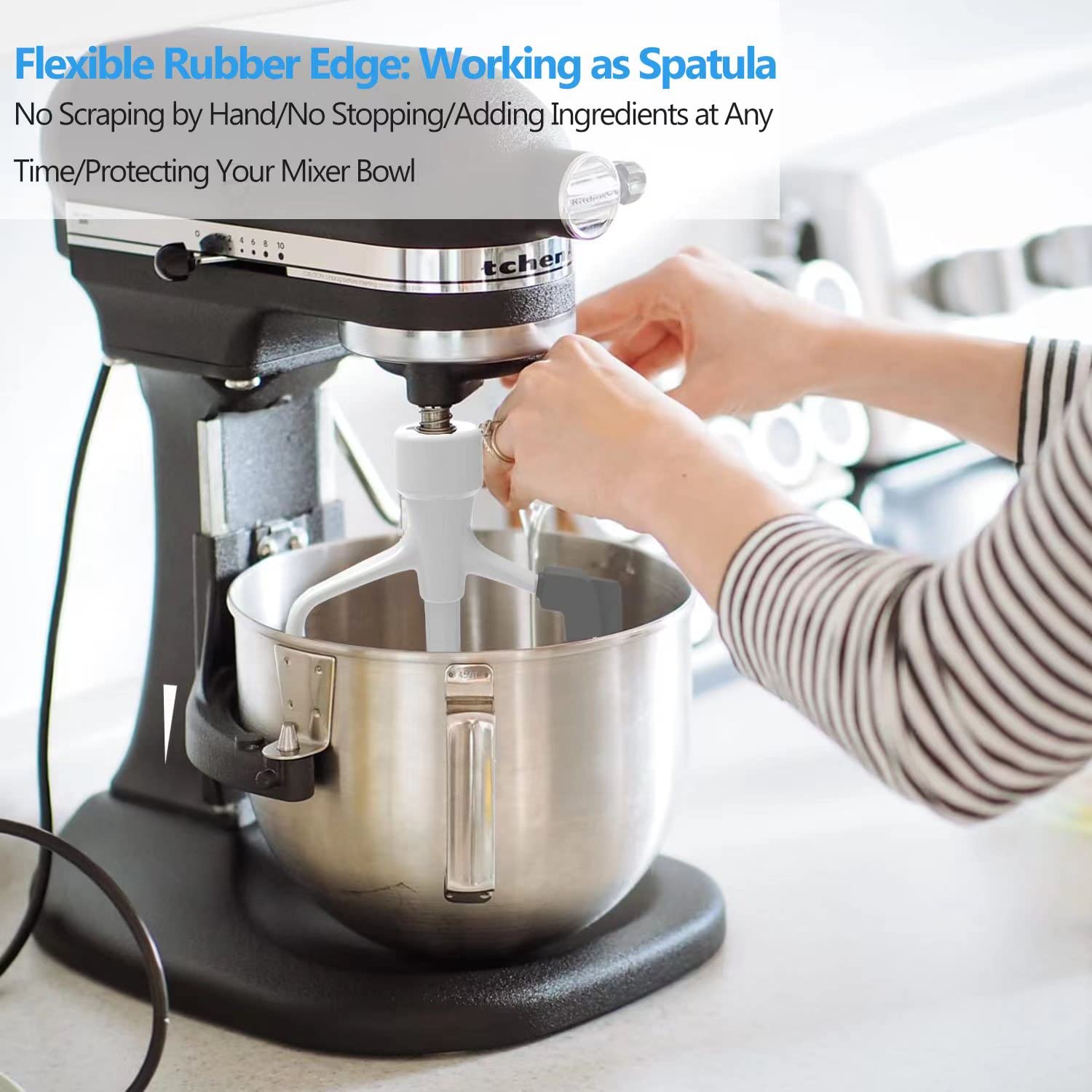 flex edge beater for 5 quart bowl lift mixers