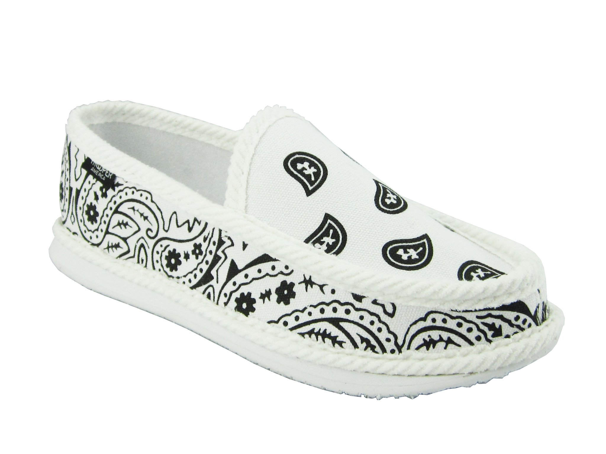 Troooper America KS-002 Bandanna Paisley Slip-On House Shoe Slippers