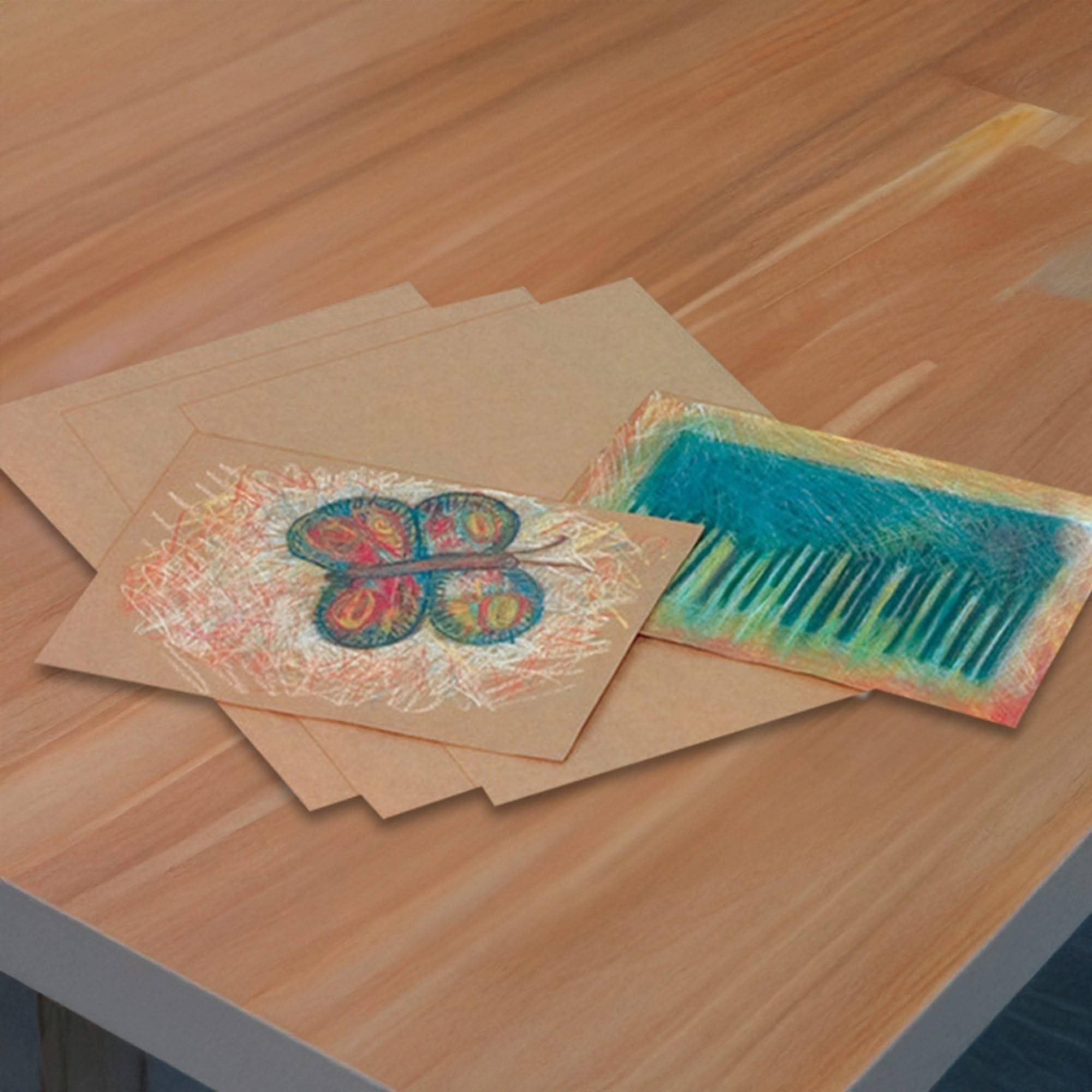 School Smart Arkusze papieru siarczanowego, 152 funtów, 30 x 45 cm, brązowe, opakowanie 100 - 086642